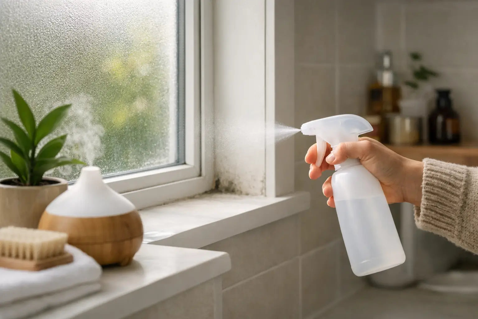 Daily mould prevention spray for calmer homes